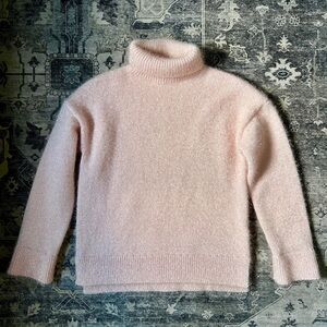 Kate Spade Shimmer Turtleneck Pink